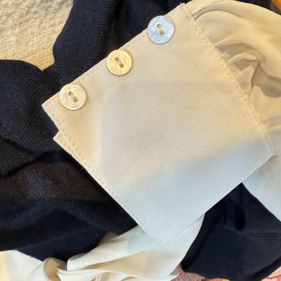 Anthropologie Elsie Bowtie Front Tie La Fee Verte Sweater - Picture 11 of 13